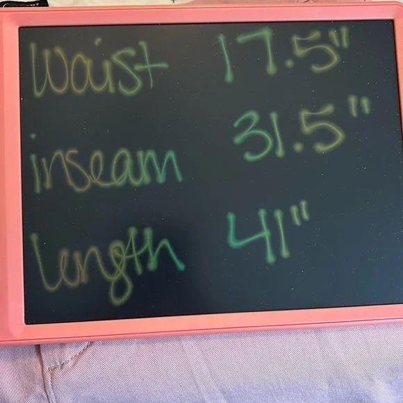 J. CREW flex slim pink pants 33X32 33 X 32 - Picture 6 of 6